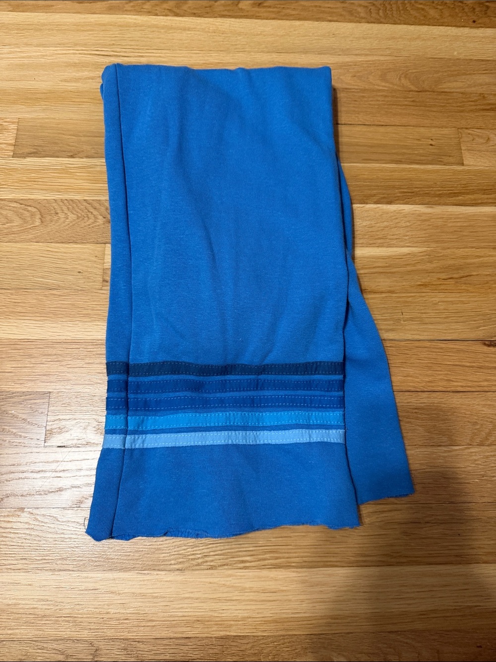 Aviator Nation Cross Striped Blue Rugby Sweatshirt Sweatpants SET - XS - Picture 8 of 11